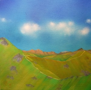 Oil on Canvas. 15.0cm X 15.0cm.