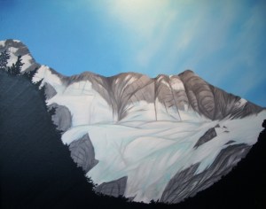 Oil on Canvas. 56cm X 71cm.