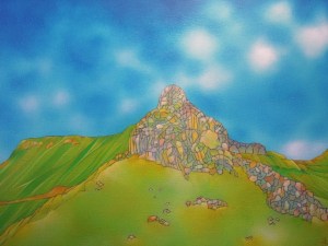 Oil on Canvas. 30.5cm X 40.5cm.